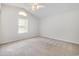 Bedroom with a ceiling fan and a window at 2405 Brick Dr., Longs, SC 29568