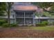 Rear exterior featuring a spacious screened porch, perfect for outdoor enjoyment and entertaining at 307 Golden Bear Dr. # 3, Pawleys Island, SC 29585