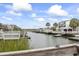 Picturesque view overlooking the waterway from an elevated vantage point with residential homes at 312 47Th Ave. N, North Myrtle Beach, SC 29582