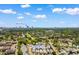 Aerial view of neighborhood with Myrtle Beach in the distance at 408 Chesterfield Ct., Myrtle Beach, SC 29577