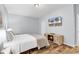 Bright bedroom featuring a TV, a fireplace and stylish decor at 4698 Cloisters Ln., Myrtle Beach, SC 29577