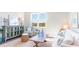 Bright living room featuring modern decor and a large window with scenic views at 5140 Yellowstone Dr., Conway, SC 29526