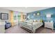 Comfortable bedroom with bright, modern décor and ample natural light at 5153 Yellowstone Dr., Conway, SC 29526