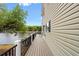 Long back porch overlooking the waterway and marsh at 6001-308 South Kings Hwy., Myrtle Beach, SC 29575