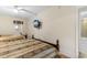 Bedroom featuring two beds, a TV, ceiling fan and neutral paint at 603 S Ocean Blvd. # 1205, North Myrtle Beach, SC 29582