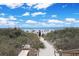 Sandy path leading to a beautiful beach, perfect for a relaxing day by the ocean at 6203 Catalina Dr. # 1832, North Myrtle Beach, SC 29582