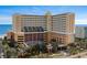 Spacious resort building with ocean views and convenient parking at 6900 N Ocean Blvd. # 208, Myrtle Beach, SC 29572