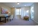 Bright office space with a desk, comfortable chair, and large window at 860 Ireland Dr., Longs, SC 29568