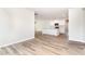 Modern kitchen featuring white cabinets and an island at 885 Ireland Dr., Longs, SC 29568