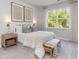 Cozy bedroom featuring a comfortable bed, tasteful decor, and natural light at 890 Ireland Dr., Longs, SC 29568