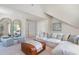 Bright living room with a cozy sofa, accent pillows, and stylish decor at 890 Ireland Dr., Longs, SC 29568