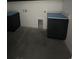 Unfinished laundry room featuring black cabinetry, neutral walls, and washer and dryer hookups at 924 Morrall Dr., North Myrtle Beach, SC 29582