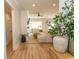 Inviting living room with hardwood floors and modern decor, creating a warm atmosphere at Simpson Creek Dr., Loris, SC 29569