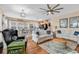 Bright and airy living room with hardwood floors, modern furnishings, and an open layout for comfortable living at 1005 Kelly Ct., Garden City Beach, SC 29576