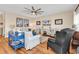 Cozy living room featuring stylish coastal decor, comfortable seating, and plenty of natural light, perfect for relaxing at 1005 Kelly Ct., Garden City Beach, SC 29576