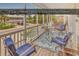 Enjoy ocean breezes from this large screened-in porch, perfect for relaxation and outdoor enjoyment at 1005 Kelly Ct., Garden City Beach, SC 29576