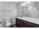 Well-lit bathroom with a spacious vanity and a full tub/shower combination at 1031 Cascade Loop, Little River, SC 29566