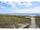 Sandy path through lush dunes leads to a serene beach, offering a tranquil escape to the ocean's edge at 109 Pioneer Loop, Georgetown, SC 29440