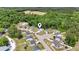 Neighborhood aerial view of the property showing surrounding homes in a quiet residential area at 109 Winding Path Dr., Loris, SC 29569