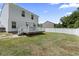 Fenced in backyard with patio, great for entertaining guests at 109 Winding Path Dr., Loris, SC 29569