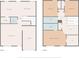 Home floor plan with floor 1 and floor 2 layout, including measurements at 109 Winding Path Dr., Loris, SC 29569