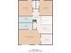 Detailed floor plan of the second floor, showcasing bedrooms, bathrooms, and the primary bedroom suite at 109 Winding Path Dr., Loris, SC 29569