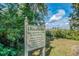 Ricefields community sign with Waccamaw River Walk and boat landing listed at 12 Gloucester Pl., Pawleys Island, SC 29585