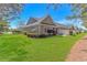 Well-maintained backyard with green grass and established landscaping at 139 Chenoa Dr. # D, Murrells Inlet, SC 29576