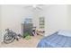 Bedroom with television and wheelchair access at 139 Chenoa Dr. # D, Murrells Inlet, SC 29576