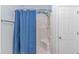 Modern shower with handheld shower head and shower caddy at 139 Chenoa Dr. # D, Murrells Inlet, SC 29576