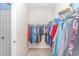 Spacious walk-in closet with ample hanging space and shelving for organized storage at 139 Chenoa Dr. # D, Murrells Inlet, SC 29576