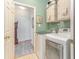 Laundry room with modern washer and dryer and ample cabinet space at 1486 Medinah Ln., Murrells Inlet, SC 29576