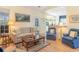 Cozy living room with ample seating, natural light, and an open floor plan at 1486 Medinah Ln., Murrells Inlet, SC 29576