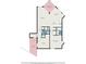 Detailed floor plan of a condo with a balcony, living room, kitchen, and two bathrooms at 1500 Cenith Dr. # F103, North Myrtle Beach, SC 29582