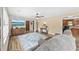 Relaxing living room area offers natural light, neutral paint, and an open floor plan at 153 Busbee St., Conway, SC 29526