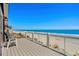 Relax on the deck with ocean views from this coastal home at 1611B S Ocean Blvd., Surfside Beach, SC 29575