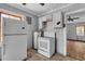 Kitchen showing white appliances and cabinets at 1800 9Th Ave., Conway, SC 29527