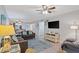 Comfortable living room offering a view of the dining area and TV at 223 Maison Dr. # C7, Myrtle Beach, SC 29572