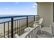 View of beach and ocean from balcony at 2300 N Ocean Blvd. # 1430, Myrtle Beach, SC 29577