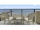 Balcony view of the beach and ocean at 2300 N Ocean Blvd. # 1430, Myrtle Beach, SC 29577