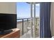 Balcony showcasing ocean view with chairs, providing a relaxing space to enjoy the scenery and fresh air at 2300 N Ocean Blvd. # 1430, Myrtle Beach, SC 29577