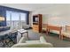 Inviting living room with comfortable seating, natural light, and ocean view balcony at 2300 N Ocean Blvd. # 1430, Myrtle Beach, SC 29577