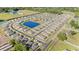 Aerial view of a residential neighborhood featuring community ponds and well-maintained landscaping at 231 Jeff Waters Circle, Longs, SC 29568