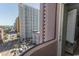 Overhead view of City and Ocean from Balcony at 2406 N Ocean Blvd. # 803, Myrtle Beach, SC 29577