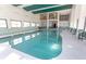 Enjoy the indoor pool with ample seating and natural light at 2406 N Ocean Blvd. # 803, Myrtle Beach, SC 29577