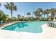 Relaxing outdoor pool with plenty of seating at 2406 N Ocean Blvd. # 803, Myrtle Beach, SC 29577