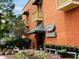 Exterior view of River Room Restaurant, featuring a cozy garden and outdoor seating at 294 Field Loop Rd., Georgetown, SC 29440