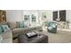 Cozy living room with comfortable seating, natural light, and coastal-themed decor at 352 Magnolia Terrace Dr, Myrtle Beach, SC 29579