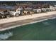 Gorgeous aerial view of a beachfront property and shoreline at 417 South Dunes Dr. # B16, Pawleys Island, SC 29585