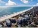 Beautiful aerial view of a beachfront property at 417 South Dunes Dr. # B16, Pawleys Island, SC 29585